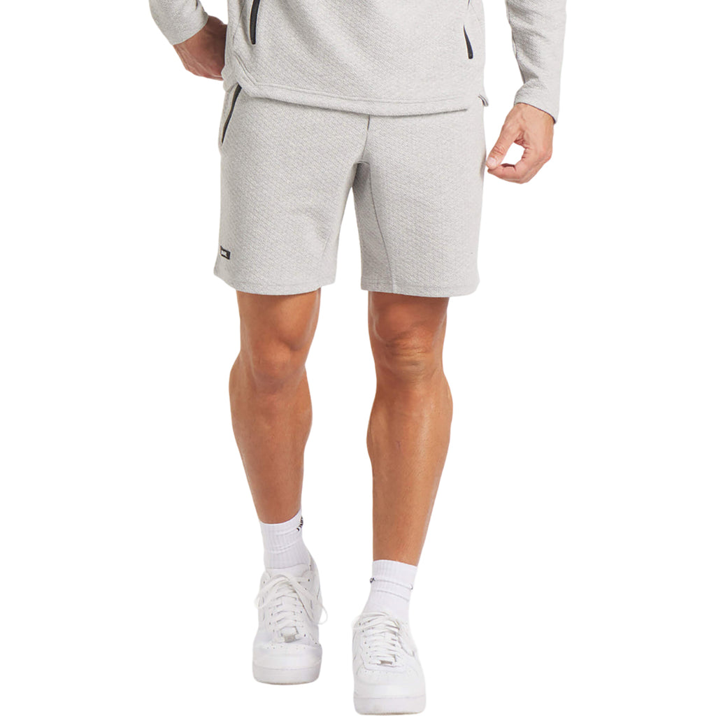 UNRL Men's Heather Grey Elevation Short