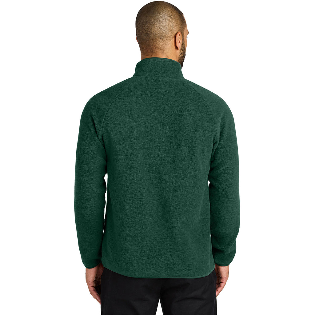 Port Authority Men's Dark Green C-FREE Raglan Fleece