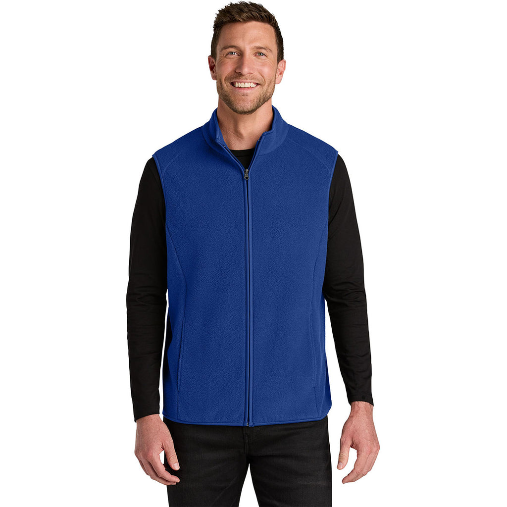 Port Authority Men's True Royal C-FREE Fleece Vest