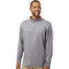 Oakley Men's New Granite Heather Team Issue Podium Quarter-Zip Pullover