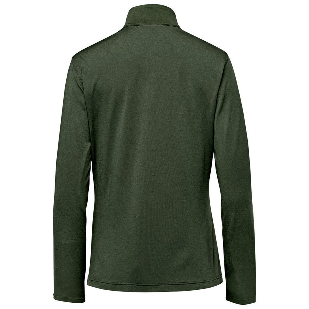Stormtech Women's Cypress/Chive Zermatt 1/4 Zip Pullover