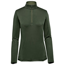 Stormtech Women's Cypress/Chive Zermatt 1/4 Zip Pullover