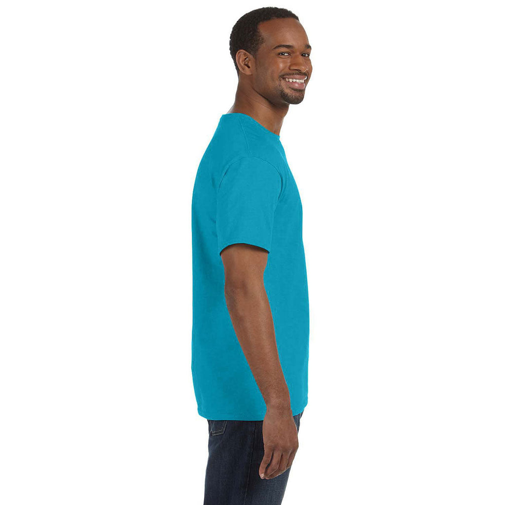 Gildan Men's Tropical Blue 5.3 oz. T-Shirt