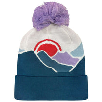 LOCALE Mountain Sunset/Purple Grand Recycled Beanie