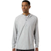 HUK Men's Harbor Mist Atoll Half-Zip Hooded Pullover