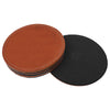 Heritage Gear Tan/Black Leather Coasters (Set of 4)