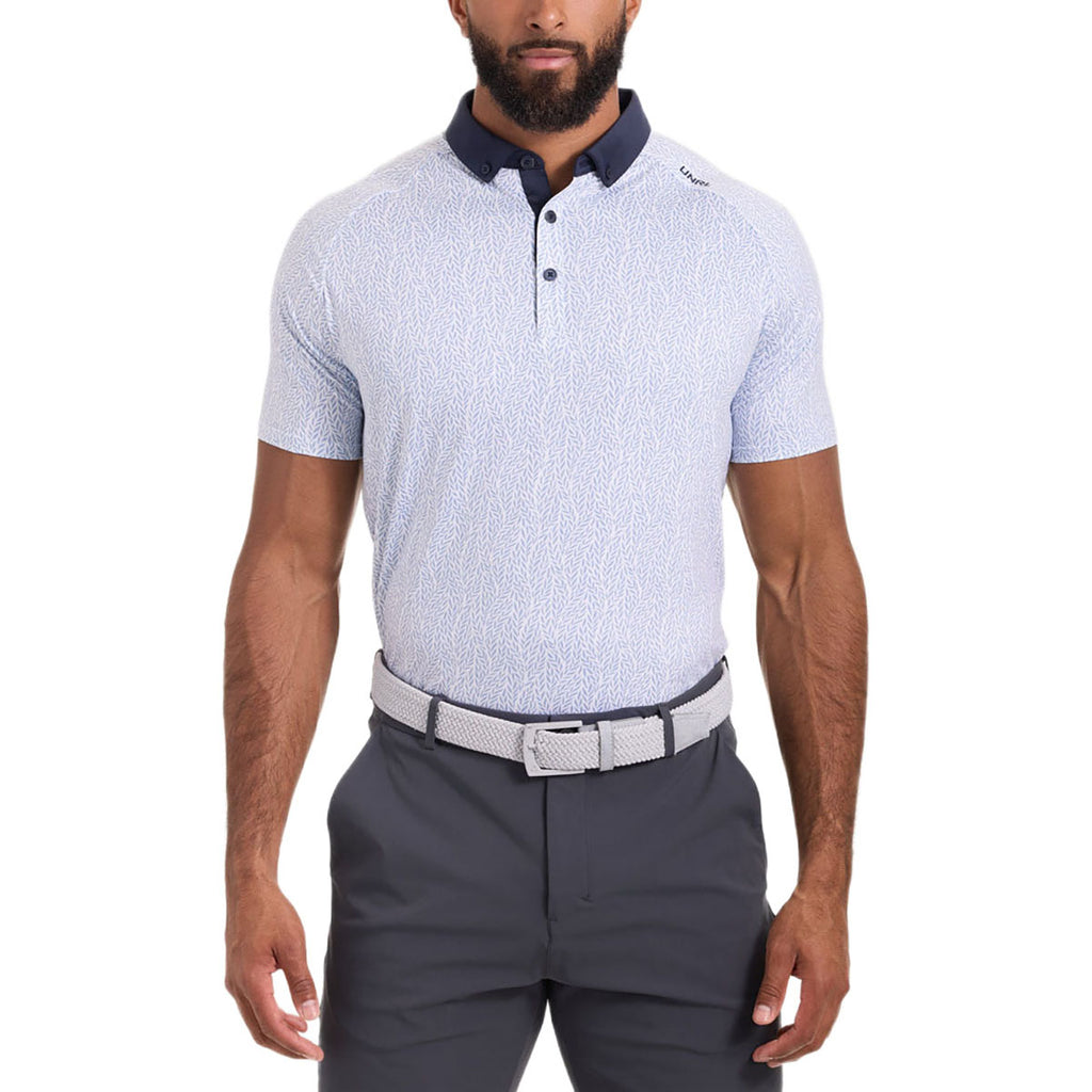 UNRL Men's White-Storm Harvest Polo