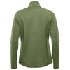 Stormtech Women's Sage Green Heather Treeline Performance 1/4 Zip Pullover