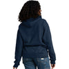 Jerzees Unisex Indigo Heather Ultimate CVC Hooded Sweatshirt