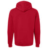 Jerzees Unisex True Red Ultimate CVC Hooded Sweatshirt