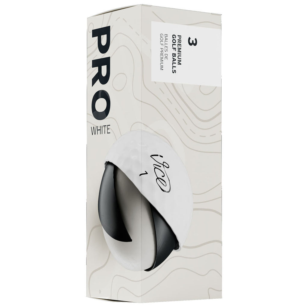 Vice White Pro Golf Balls (One Dozen)