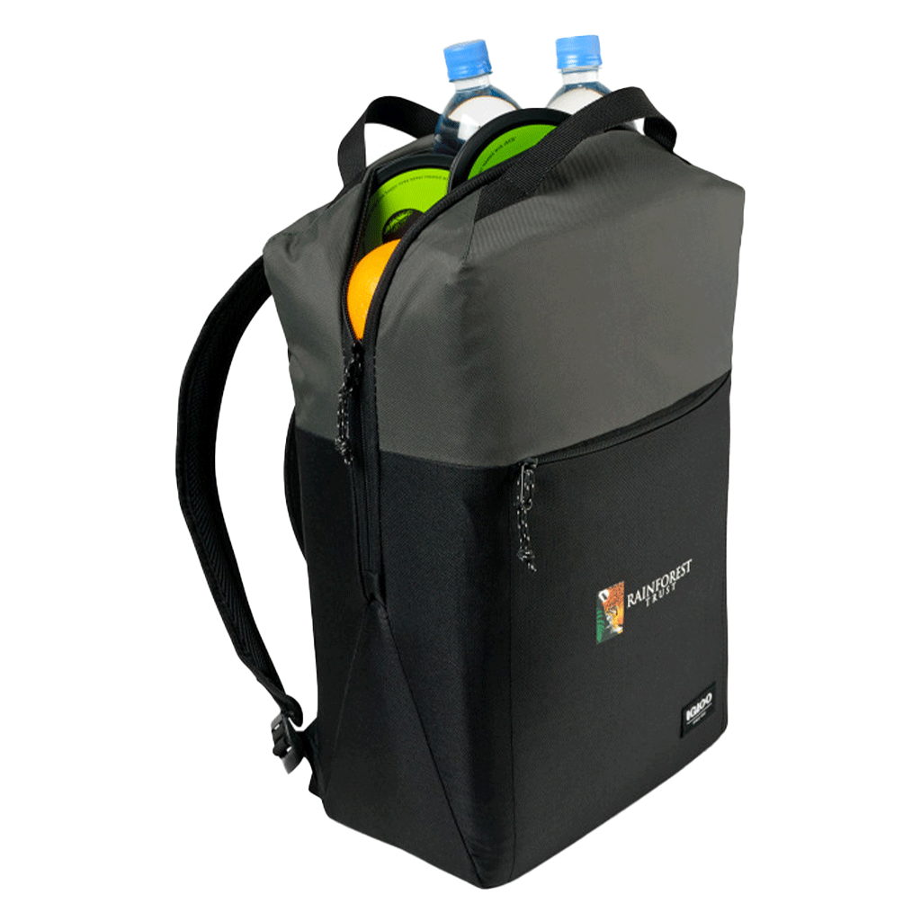 Igloo Black/Dark Grey Fundamentals Lotus Backpack Cooler