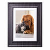 iHome Black Picture Frame with 3 USB Chargers