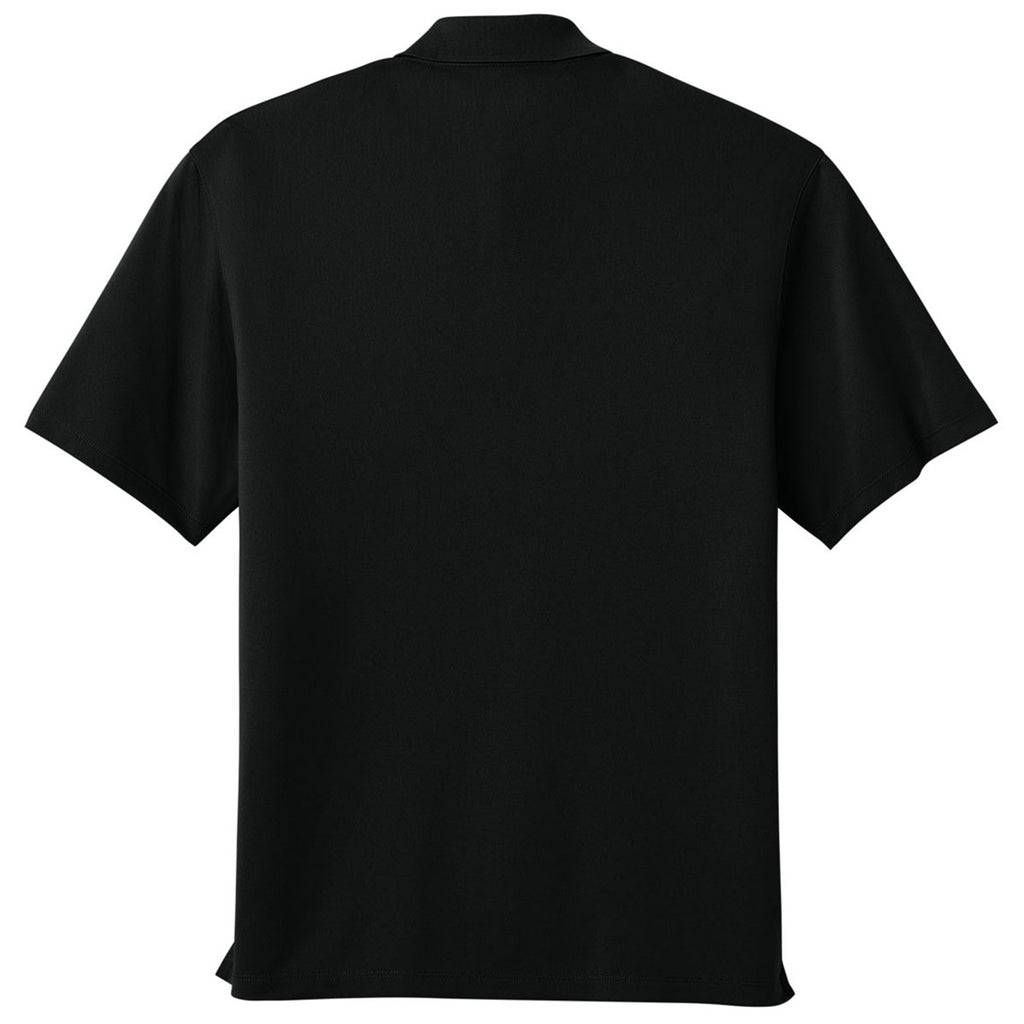Port Authority Men's Deep Black Wearever Performance Pique Polo