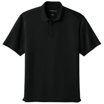 Port Authority Men's Deep Black Wearever Performance Pique Polo