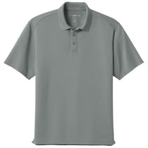 Port Authority Men's Gusty Grey Wearever Performance Pique Polo