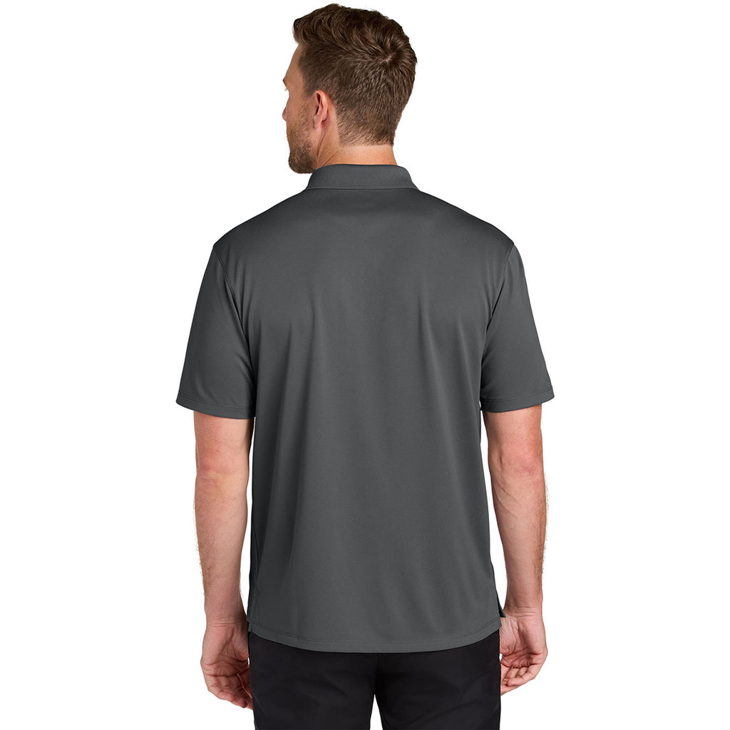 Port Authority Men's Storm Grey Wearever Performance Pique Polo
