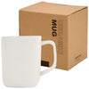 Logomark White Lisbon 18 oz. Recycled Ceramic Mug