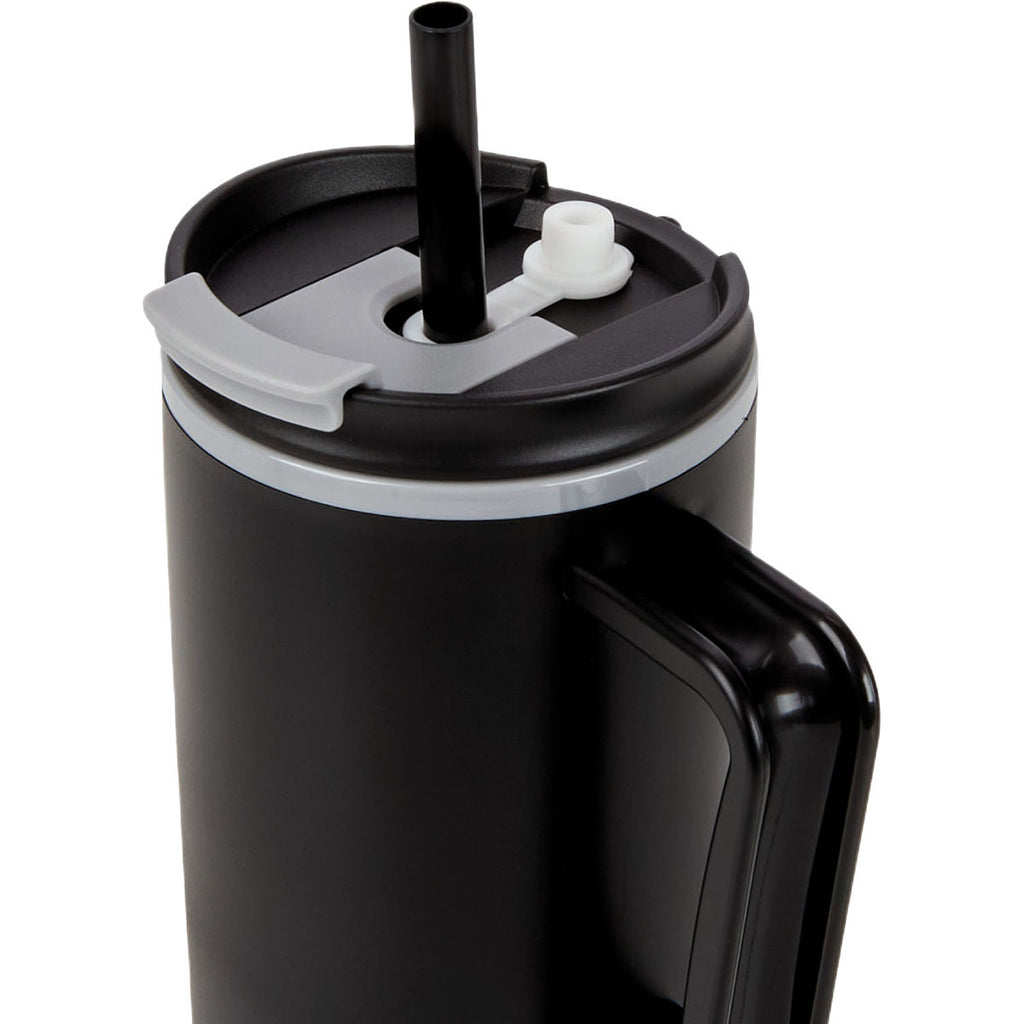 Logomark Black Agnew 30 oz. Double Wall Polypropylene Mug