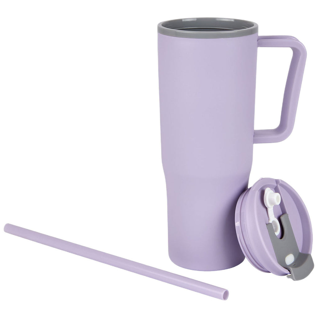 Logomark Purple Agnew 30 oz. Double Wall Polypropylene Mug