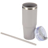 Logomark Grey Yesler 30 oz. Double Wall Steel/PP Liner Travel Tumbler