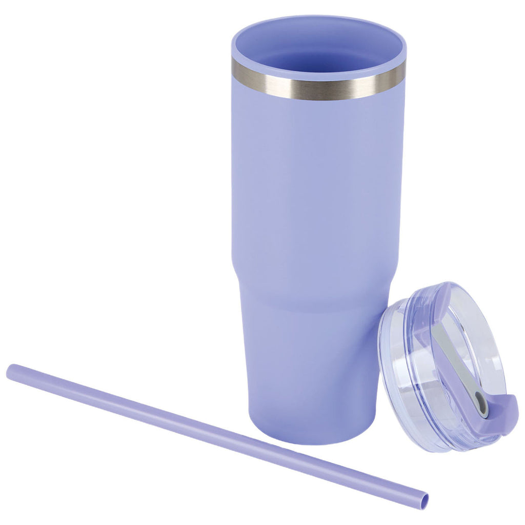 Logomark Purple Yesler 30 oz. Double Wall Steel/PP Liner Travel Tumbler