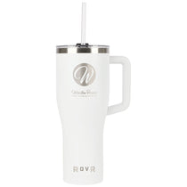 RovR White 40 oz. Vacuum Insulated Travel Tumbler