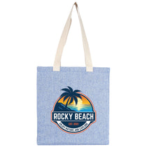 Logomark Blue Olivia 10 oz. Recycled Cotton Convention Tote