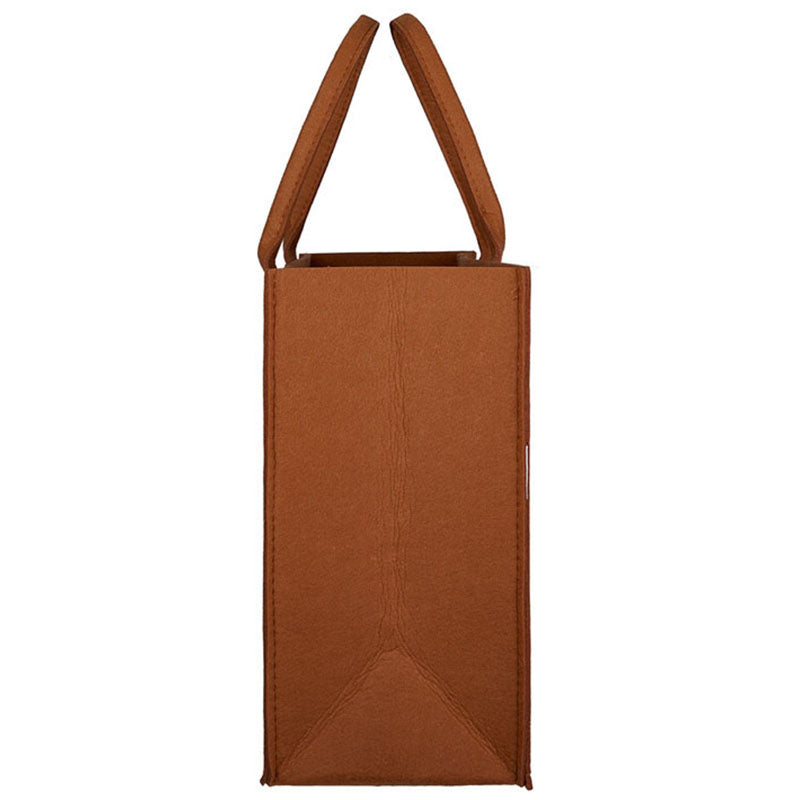 Logomark Brown Remy Recycled Gussetted Tote Bag