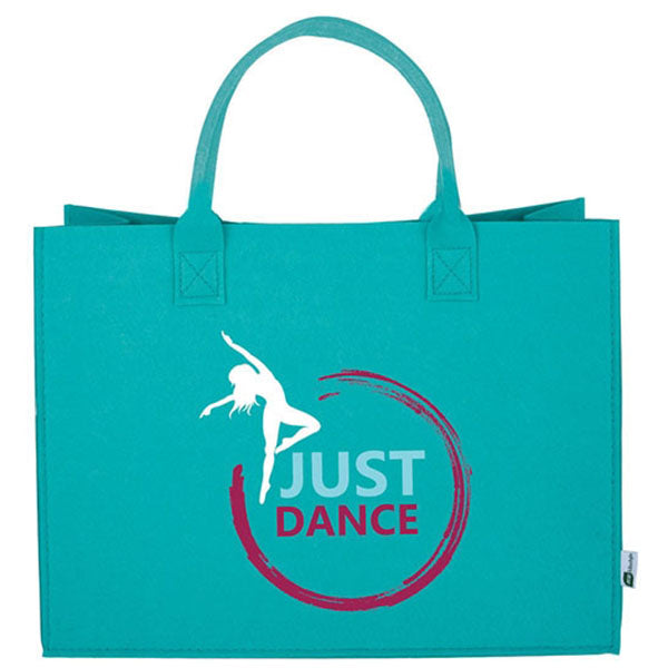 Logomark Green Remy Recycled Gussetted Tote Bag