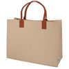 Logomark Natural Remy Recycled Gussetted Tote Bag