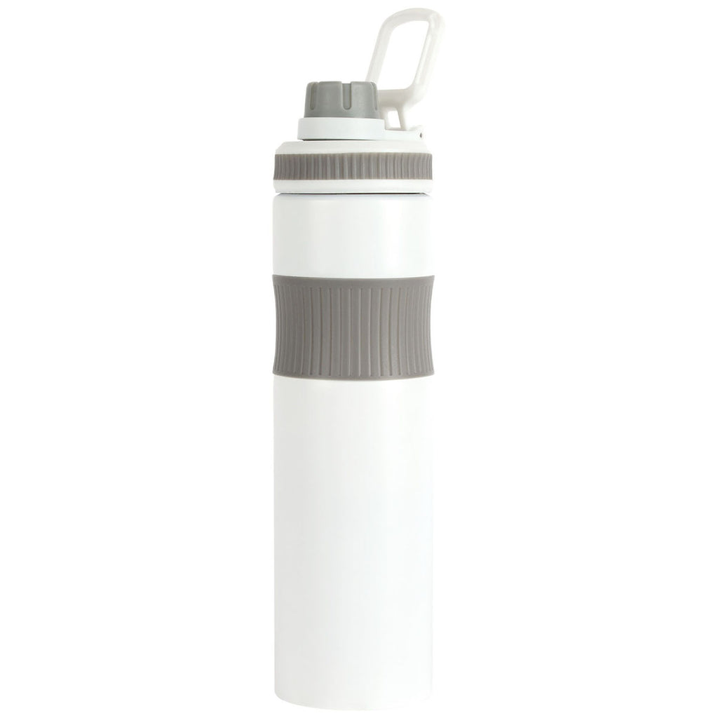 Logomark Grey Prescott 26 oz. Single Wall Recycled Stainless Steel Bottle