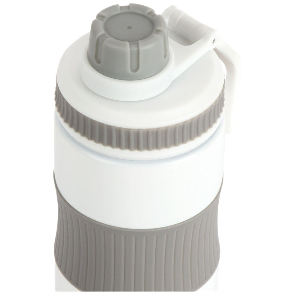 Logomark Grey Prescott 26 oz. Single Wall Recycled Stainless Steel Bottle