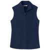 Port Authority Women's True Navy C-FREE Fleece Vest