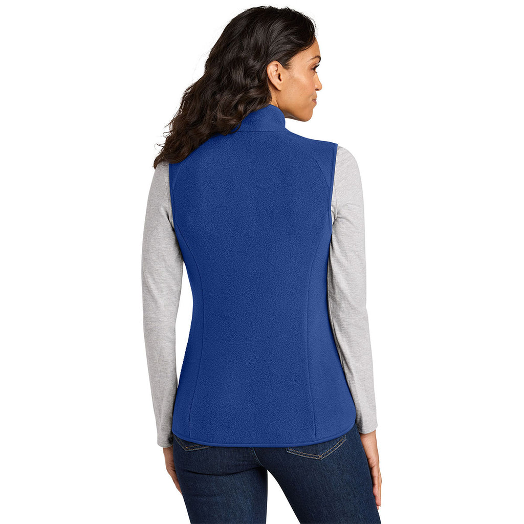 Port Authority Women's True Royal C-FREE Fleece Vest