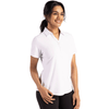 Cutter & Buck Women's White Forge Eco Stretch Recycled Polo
