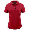 Cutter & Buck Women's Cardinal Red Advantage Refresh Epic Confidence Recycled Tri-Blend Pique Polo
