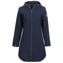Cutter & Buck Women's Navy Blue Camano Everyday Stretch Recycled Water Resistant Jacket