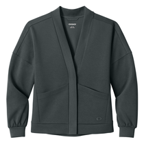 OGIO Women's Tarmac Grey Transcend Cardigan