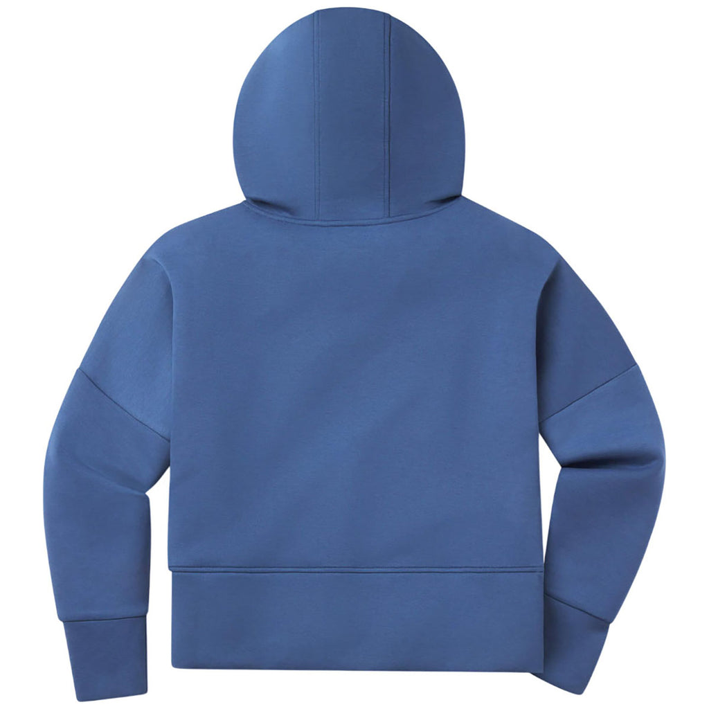 UNRL Women's Cavern Blue LuxBreak Oversized Hoodie