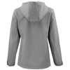 Clique Women's Pure Slate Telemark Eco Stretch Softshell Full Zip Hooded Jacket