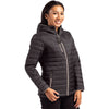 Clique Women's Black Valhalla Full Zip Puffer Jacket