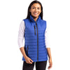 Clique Women's Royal Blue Valhalla Full Zip Puffer Vest