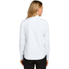 Port Authority Women's White Long Sleeve Nailhead Easy Care Shirt