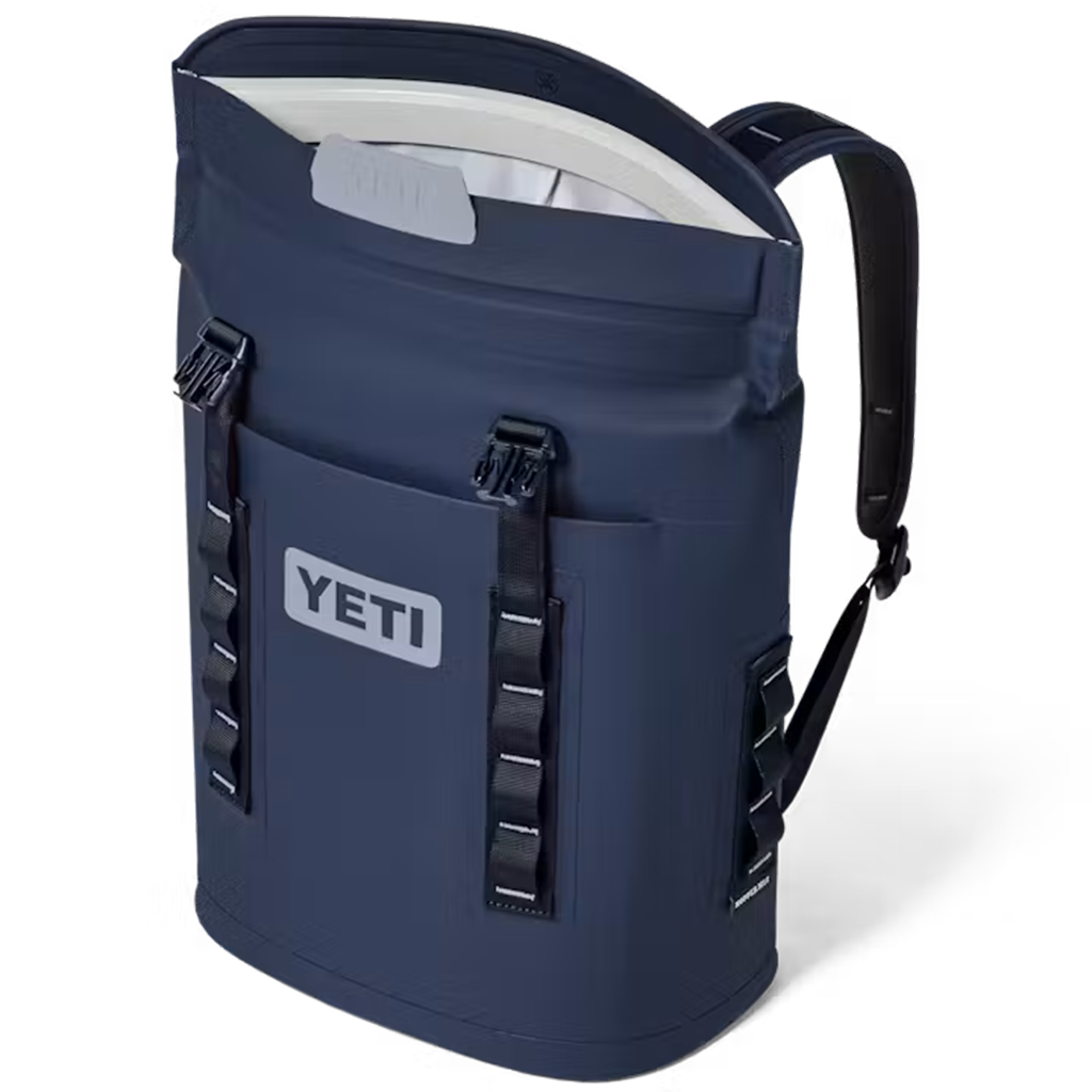 YETI Navy Hopper M12 Soft Backpack Cooler