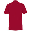 Harriton Men's Red Valiant Cotton Snag Protect Polo