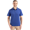 Cutter & Buck Men's Tour Blue Coastline Epic Comfort Eco Recycled Polo