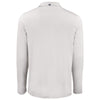 Cutter & Buck Men's Concrete Coastline Epic Comfort Recycled Long Sleeve Polo