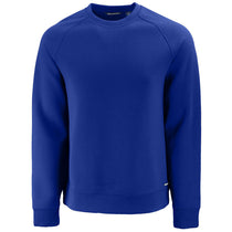 Cutter & Buck Men's Tour Blue Roam Recycled Crew Neck Pullover
