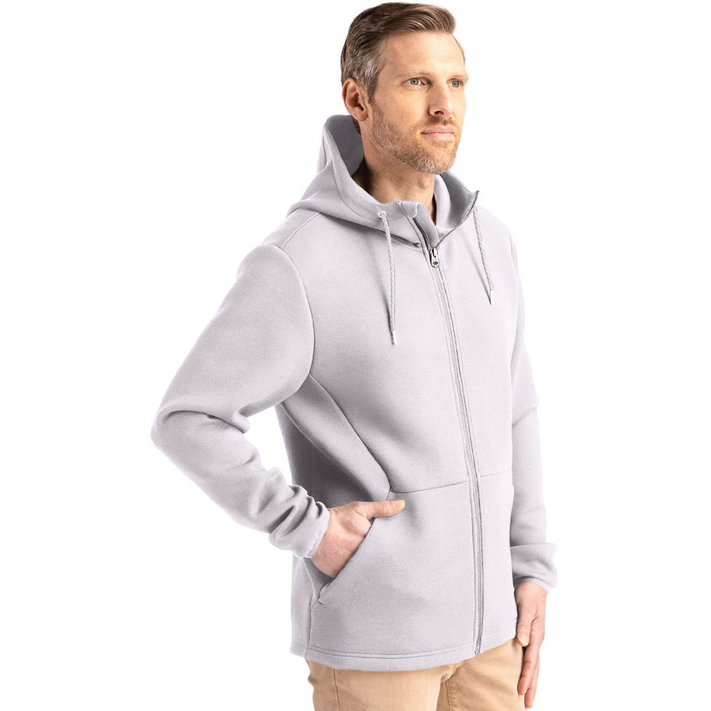 Cutter & Buck Men's Solitare Roam Epic Comfort Recycled Full Zip Hooded Jacket